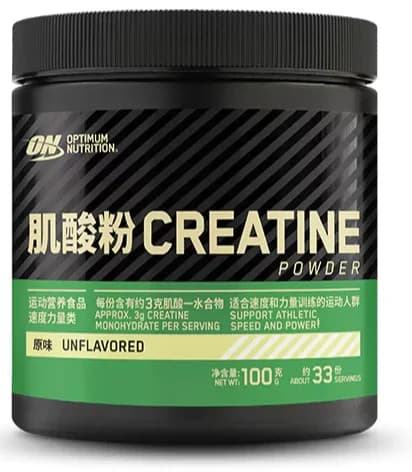 ON 国产肌酸粉 100 克无味正面白底图